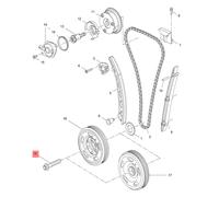 Original GM/OPEL 12992403 Vite, Ingranaggio Albero A Camme Astra H J Insignia A