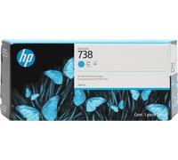 ORIGINAL HP Cartuccia d'inchiostro ciano 676M6A 738 300ml