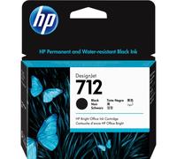 ORIGINAL HP Cartuccia d'inchiostro nero 3ED71A 712 80ml