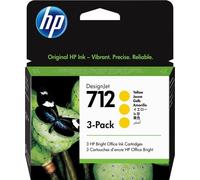 ORIGINAL HP Multipack giallo 3ED79A 712 ~1050 Seiten 87ml