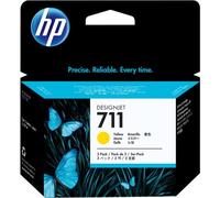 ORIGINAL HP Multipack giallo CZ136A 711 3-Pack 29 ml