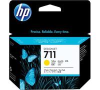 ORIGINAL HP Multipack giallo CZ136A 711 87ml 3-Pack 29 ml