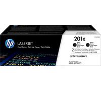 HP Confezione da 2 cartucce toner nero originale ad alta capacità LaserJet 201X