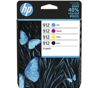 ORIGINAL HP Multipack nero / ciano / magenta / giallo 6ZC74AE 912