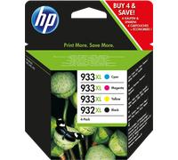 ORIGINAL HP Multipack nero / ciano / magenta / giallo C2P42AE MCVP 01 932XL+933XL ~3475 Seiten