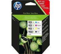 ORIGINAL HP Multipack nero / ciano / magenta / giallo C2P43AE MCVP 01 950XL+951X