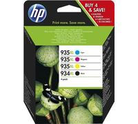 ORIGINAL HP Multipack nero / ciano / magenta / giallo X4E14AE MCVP 934XL+935XL ~
