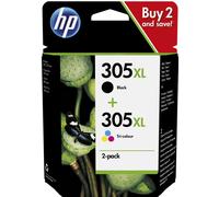 ORIGINAL HP Multipack nero / differenti colori 6ZA94AE MCVP 305 XL ~440 Seiten