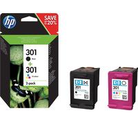 ORIGINAL HP Multipack nero / differenti colori N9J72AE 301 ~320 Seiten 2x inchio