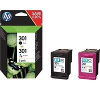 ORIGINAL HP Multipack nero / differenti colori N9J72AE 301 ~320 Seiten 2x inchio