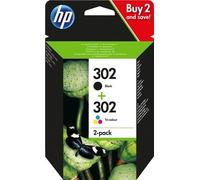 ORIGINAL HP Multipack nero / differenti colori X4D37AE 302 ~320 Seiten