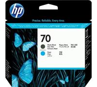ORIGINAL HP Testina per stampa ciano / Nero (opaco) C9404A 70