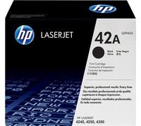 ORIGINAL HP toner nero Q5942A 42A ~10000 Seiten