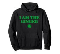 Original I Am The Ginger Hoodie Funny St Patricks Day Irish Felpa con Cappuccio
