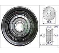 INA 532 0580 10 Galoppino guidacinghia, cinghia Poly-V