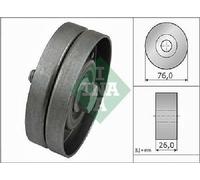 Original INA Rullo Di Guida Per Cinghia A Vite 532 0326 30 Per Seat VW