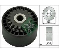 Original INA Rullo Tensionatore Cinghia A V 531 0744 10 Per Dacia Renault