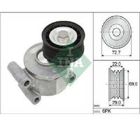 Original INA Tensionatore Cinghia A V 534 0249 10 Per Ford Mazda Volvo