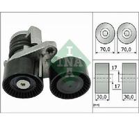 Original INA Tensionatore Cinghia A V 534 0496 10 Per BMW