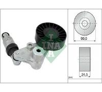 Original INA Tensionatore Cinghia Poly-V 534 0033 10 Per Opel Saab