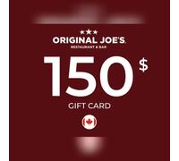 Original Joe's Gift Card 150 CAD Key - CANADA
