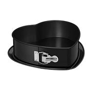 KAISER Original 2300659701 Stampo Cuore, 25 x 26 x 7 cm, Acciaio, Nero, 29.3 x 8.9 x 29.2 cm