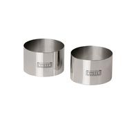 ORIGINAL KAISER 645759 Anelli per dessert e vivande, set da 2, ø 8 cm, altezza 5