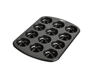 Original Kaiser Inspiration Bundt Cake Muffin Teglia per 12 muffin, teglia per muffin 38 x 27 cm, antiaderente, dimensioni standard, teglie per cupcake, tempi di cottura brevi
