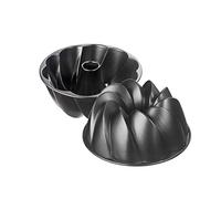 LAGOSTINA Kaiser bundform wirbel cm 25 stampo da forno antiaderente in alluminio pressofuso - nero alluminio 23.0064.6787