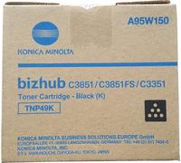 ORIGINAL Konica Minolta toner nero A95W150 TNP49K ~13000 Seiten