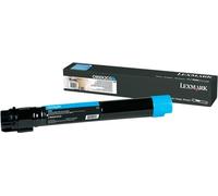 ORIGINAL Lexmark toner ciano X950X2CG X950/952/954 ~22000 Seiten alta capacità