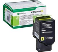 ORIGINAL Lexmark toner giallo C242XY0 C/MC2425/2535 ~3500 Seiten