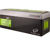 ORIGINAL Lexmark toner nero 522 52D2000 ~6000 Seiten cartuccia di stampa riutili