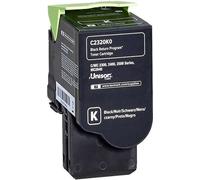 ORIGINAL Lexmark toner nero C2320K0 C/MC2325/2425/2535 ~1000 Seiten