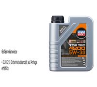 Original Liqui Moly 3706 1X1 Litro Top Tec 4200 5W-30 Olio Motore