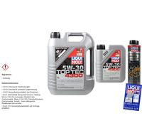Original Liqui Moly Set 6L Top Tec 4300 5W-30 Olio-Ripulitura