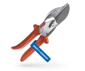 Original LÖWE Troncatrice 3.104 con arresto a 45° per taglio di precisione, strumento professionale per plastica, gomma, legno, PVC, pelle, metallo