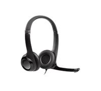 ORIGINAL Logitech Accessori per computer nero 981-000406 Headset H390 Auricolare