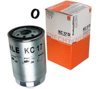 Original MAHLE / KNECHT KC 17D Filtro Carburante