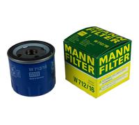 Original MANN-FILTER Filtro Olio W 712/16