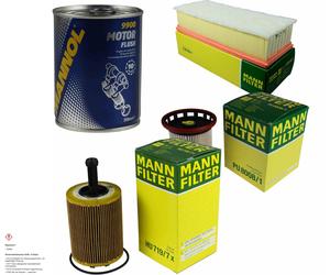 Original MANN-Filter Set Di Pacchetti Ispezione SCT Motore Sciacquone Lavaggio