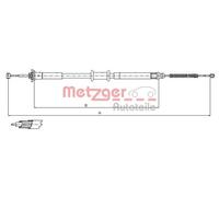 Original METZGER Cavo Del Freno Di Emergenza 12.1500 Per Lancia