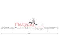 Original METZGER Cavo Del Freno Di Emergenza 17.0606 Per Mazda