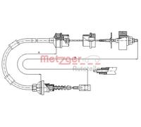 Original METZGER Cavo Di Attuazione Del Frizione 1172.8 Per Citroën Fiat Peugeot