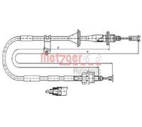 Original METZGER Cavo Di Attuazione Del Frizione 18.6112 Per Suzuki