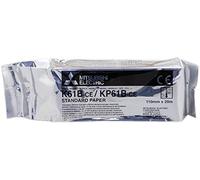 ORIGINAL Mitsubishi Carta KP61B-CE Thermopapier Carta termica, Bobina, 110mm x 20m