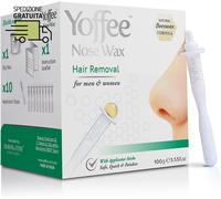 Original Nose Wax Kit - Cera D’Api Biologica 100 G Ceretta per Peli Del Naso E D