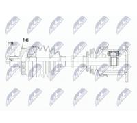 Albero Motore Adatto A per Audi A4 00-08 / SX / OE zu Vergl T78343A1, 203310