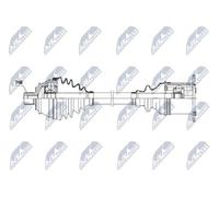 NTY Semiasse anteriore sinistro NPW-AU-055 - Cambio automatico 6 marce per Audi