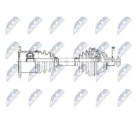 NTY Semiasse NPW-AU-071 Anteriore sinistra per Audi A6 C6 Cambio manuale